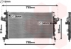 Радіатор охолодження двигуна CORSAC 13/7CDTi MT/AT 03- Van Wezel 37002380 (фото 2)