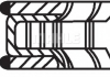 Комплект кілець на поршень MAHLE / KNECHT 640RS101020N0 (фото 1)