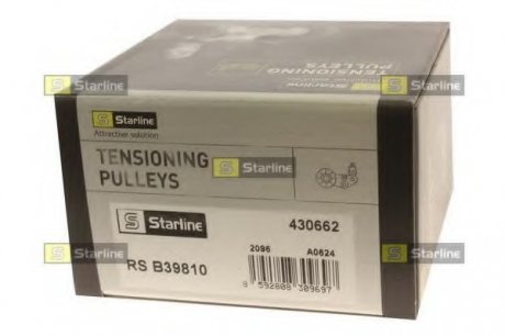 Натяжний ролик, ремінь ГРМ STARLINE RS B39810 (фото 1)