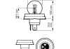 Лампа розжарювання R2 12V 45/40W P45t-41 STANDARD 1шт blister (вир-во) PHILIPS 12620 B1 (фото 2)