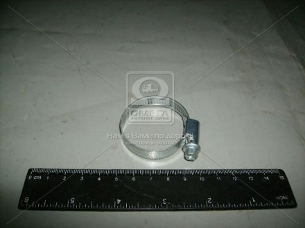Хомут затяжной оцинк. 25х40 (NORMA) NORMA RASMUSSEN Хомут 25-40/9 W1 (фото 1)