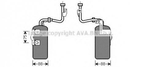 Drier C30 1.6 D 10 Осушитель AVA COOLING VO D165 (фото 1)