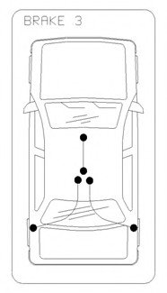 Трос ручного гальма задн. L/P Citroen Jumper II 02-/Fiat Ducato 2.3JTD 02- COFLE 10.4728 (фото 1)