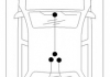 Трос стояночного тормоза COFLE 10.6853 (фото 1)