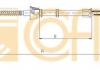 Трос стояночного тормоза COFLE 10.7132 (фото 2)