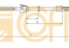 Трос стояночного тормоза COFLE 10.7136 (фото 2)