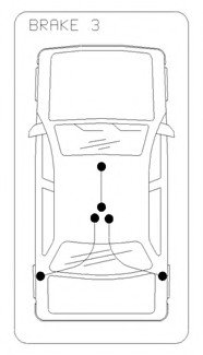 Трос стояночного тормоза COFLE 11.5507 (фото 1)