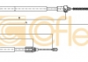 Трос стояночного тормоза COFLE 11.6583 (фото 2)