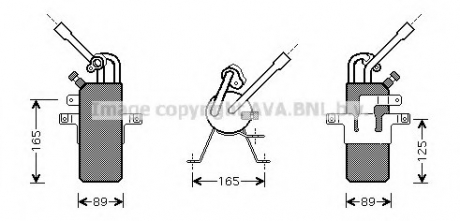 Осушитель кондиционера AVA COOLING FD D374 (фото 1)