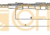 Трос стояночного тормоза COFLE 10.740 (фото 2)