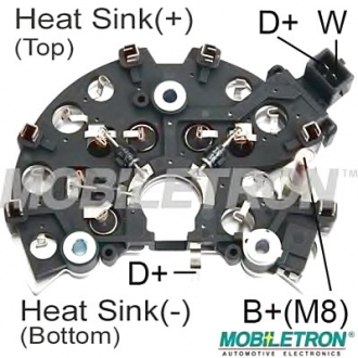 Диодный мост генератора RB-107H MOBILETRON RB107H (фото 1)