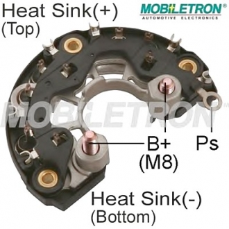 Диодный мост генератора (RB-118H) MOBILETRON RB118H (фото 1)