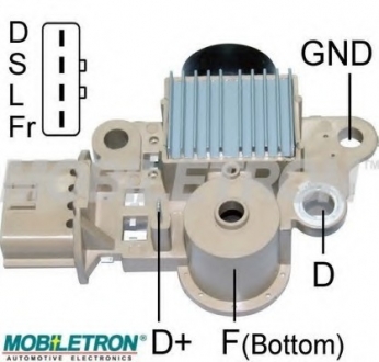 Регулятор генератора VR-MD08 MOBILETRON VRMD08 (фото 1)