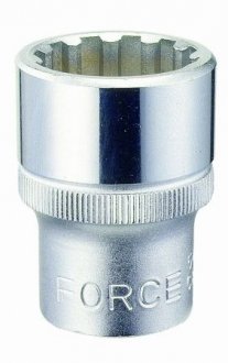 1/4" Головка (XZN) 10 FORCE 52Q10 (фото 1)