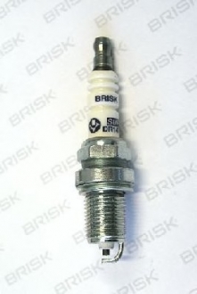 Свічка запалювання SUPER ВАЗ 2110 16V 1,1 мм (блістер) (0004#4) BRISK DR15YC1 (фото 1)