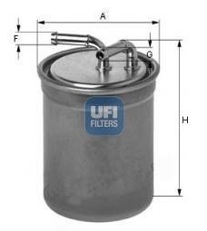 Топливный фильтр UFI 24.106.00 (фото 1)