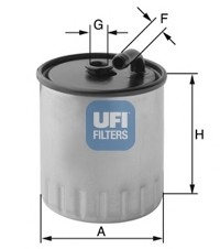 Топливный фильтр UFI 24.429.00 (фото 1)