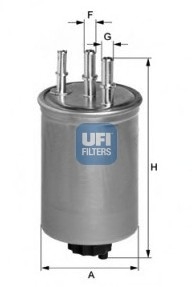 Паливний фільтр UFI 24.445.00 (фото 1)