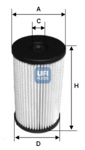 Паливний фільтр UFI 26.007.00 (фото 1)