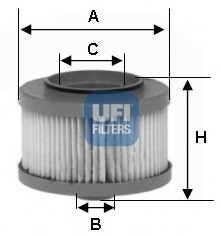 Топливный фильтр UFI 26.013.00 (фото 1)