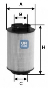 Паливний фільтр UFI 26.014.00 (фото 1)