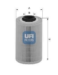 Топливный фильтр UFI 26.018.00 (фото 1)