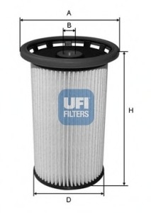 Топливный фильтр UFI 26.025.00 (фото 1)