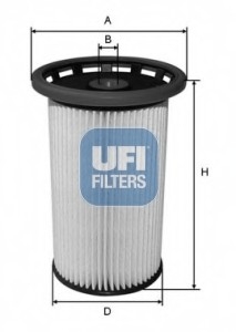 Паливний фільтр UFI 26.038.00 (фото 1)
