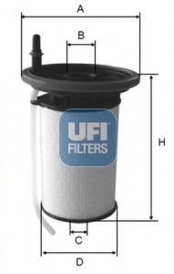 Топливный фильтр UFI 26.052.00 (фото 1)