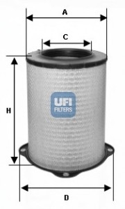 Воздушный фильтр UFI 27.587.00 (фото 1)