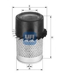 Фільтр повітряний UFI 27.969.00 (фото 1)