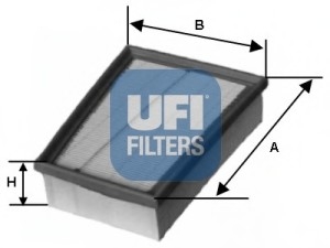 Воздушный фильтр UFI 30.147.00 (фото 1)