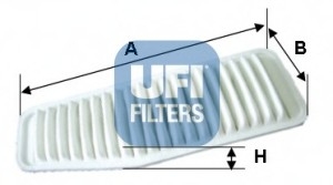 Воздушный фильтр UFI 30.452.00 (фото 1)