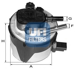 Топливный фильтр UFI 55.170.00 (фото 1)