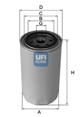 Масляный фильтр UFI 23.102.02 (фото 1)