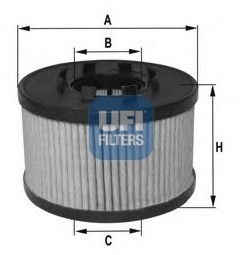 Масляний фільтр UFI 25.017.00 (фото 1)
