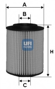 Масляный фильтр UFI 25.027.00 (фото 1)
