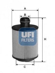 Масляный фильтр UFI 25.112.00 (фото 1)