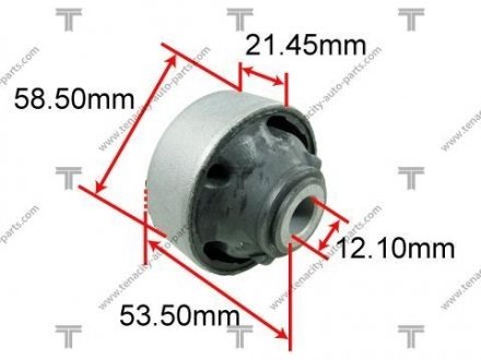 Сайлентблок переднего рычага задний L=R TENACITY AAMNI1019 (фото 1)