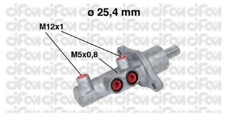 Гальмівний циліндр головний Mazda 3 03-14 202-543 CIFAM 202543 (фото 1)