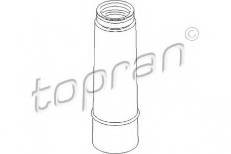 Пыльник амортизатора заднего 111 536 TOPRAN / HANS PRIES 111536 (фото 1)
