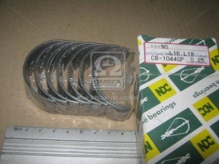 Вкладыш шатунный 0.25 (комплект) NDC CB1044GP025 (фото 1)