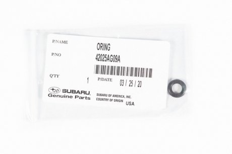 Кольцо уплотнительное SUBARU 42025AG09A (фото 1)