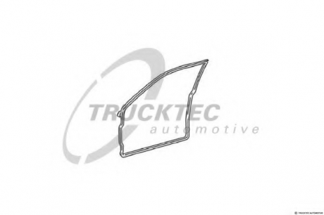 Уплотнитель двери TRUCKTEC 0253038 (фото 1)