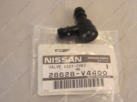 Клапан омивача лобового скла NISSAN 28628V4400 (фото 1)