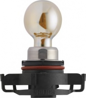 Лампочка Silver Vision допоміжна PSY24W (12 В, 24 Вт, тип гнізда: PG20/4) PHILIPS 12180SV+C1 (фото 1)
