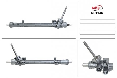 Рейка без Г/У восстановленная Г/У RENAULT FLUENCE (L30_) 10-,GRAND SCENIC III (JZ0/1_) 09-,MEGANE CC MSG RE 114R (фото 1)