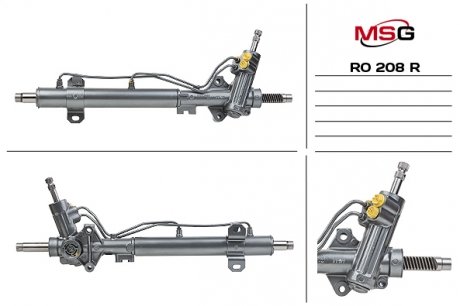 Рейка с Г/У восстановленная ROVER Montego 1984-1995,ROVER Austin Maestro 1988-1995 MSG RO 208R (фото 1)