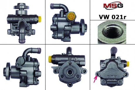 Насос Г/У восстановленный VW Multivan 2003-,VW Touareg 2003-,VW Transporter 2003- MSG VW 021R (фото 1)