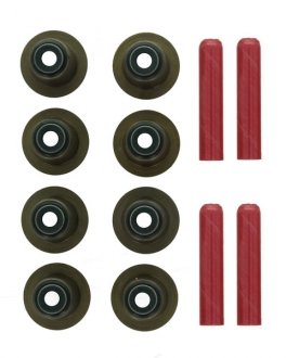 Комплект сальників клапанів 9 шт (випуск) BMW 1/2/3/4/5/7 B38/B46/B ELRING 308630 (фото 1)